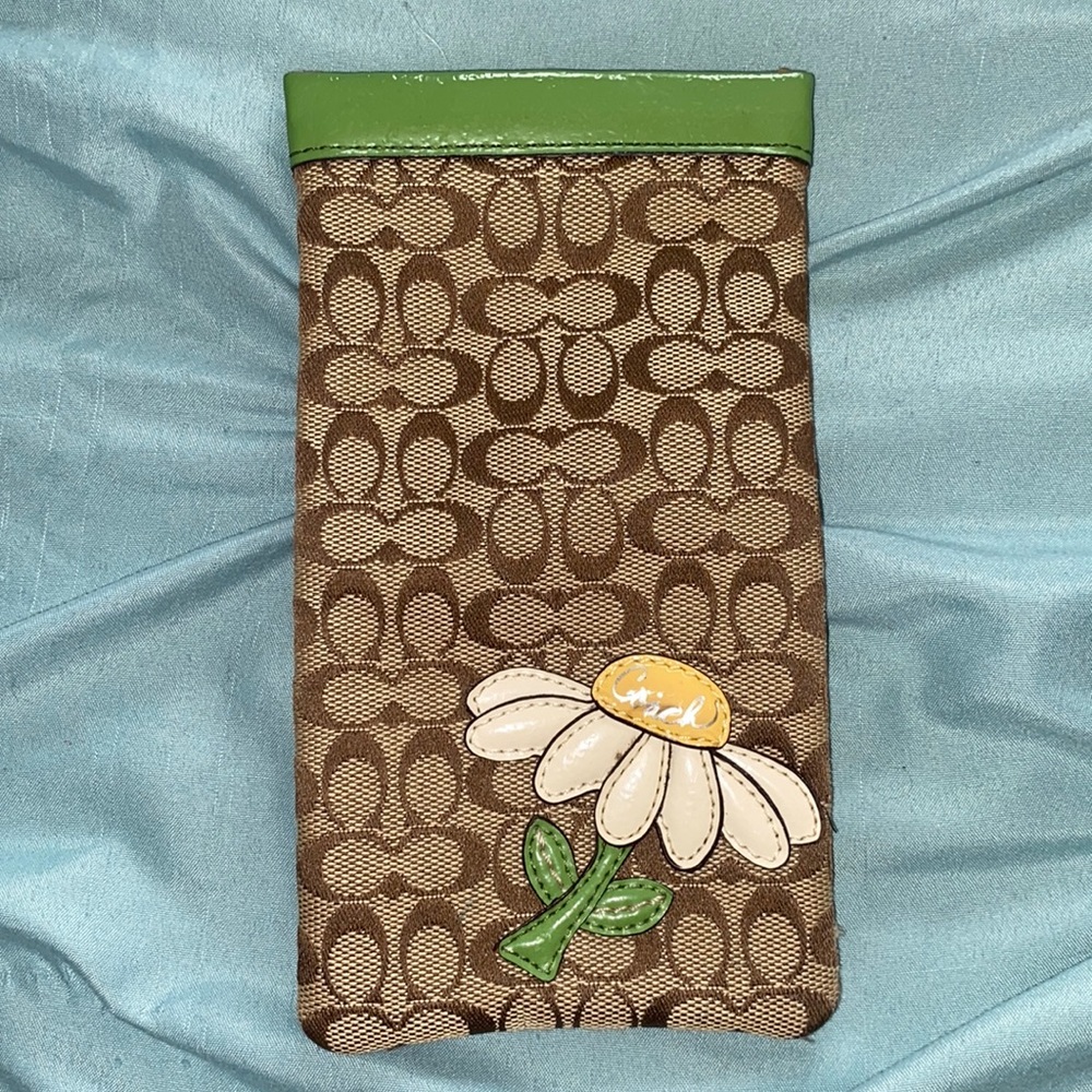 Coach Sunglass/eyeglass holder/case